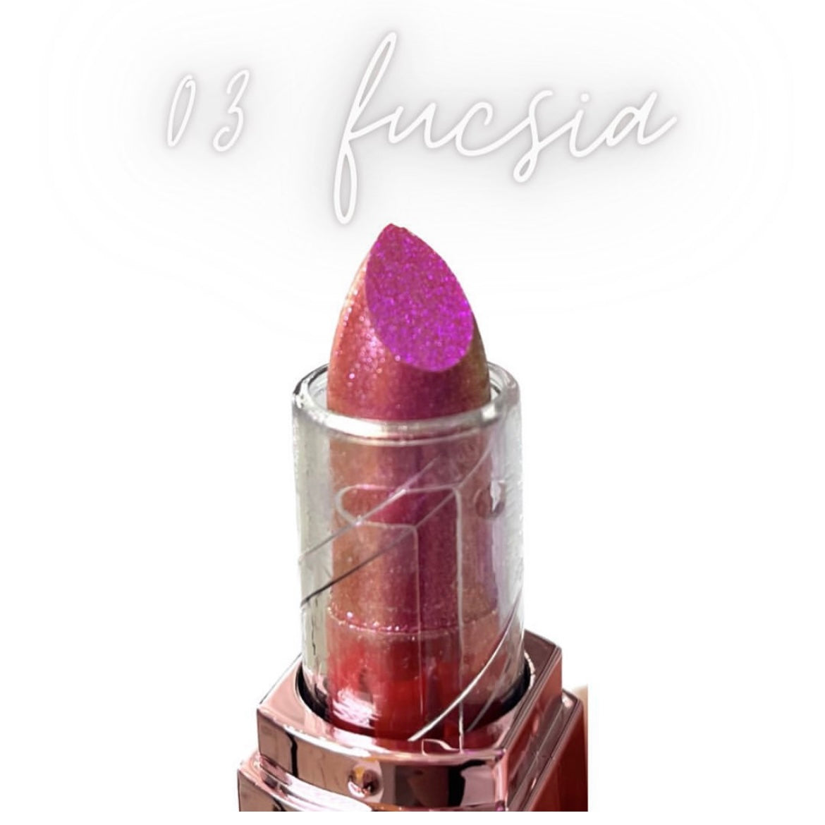 Super shimmery glitter Lipstick (labial de hadas)