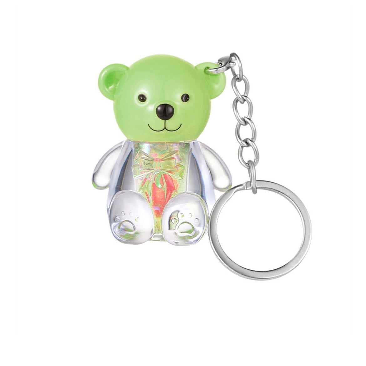 Teddy Lip gloss keychain