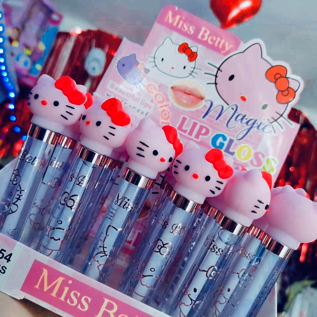 Hello Kitty Clear shiny Lip gloss