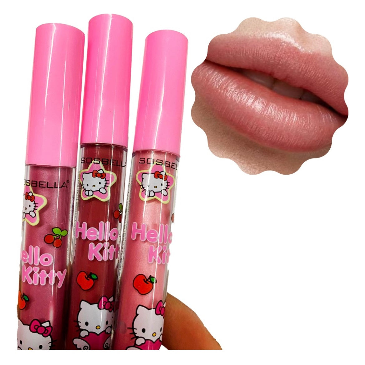 Hello Kitty color Lip gloss ( 1 pc )