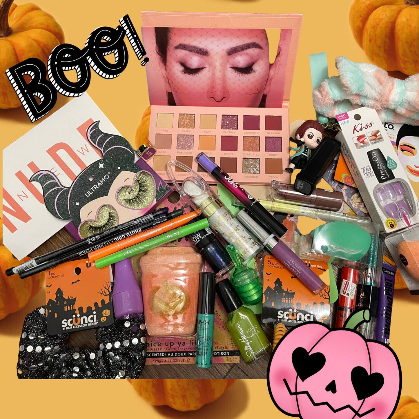 BOO Box Basket 20 pc makeup and accessories pack