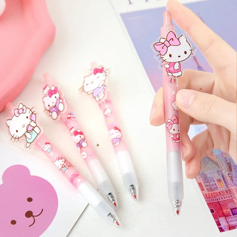 Hello Kitty / Sanrio Pens color Black (2 Pcs) Assorted