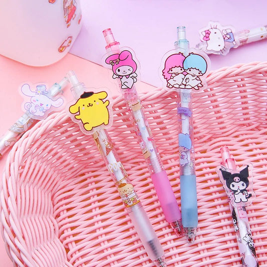 Hello Kitty / Sanrio Pens color Black (2 Pcs) Assorted