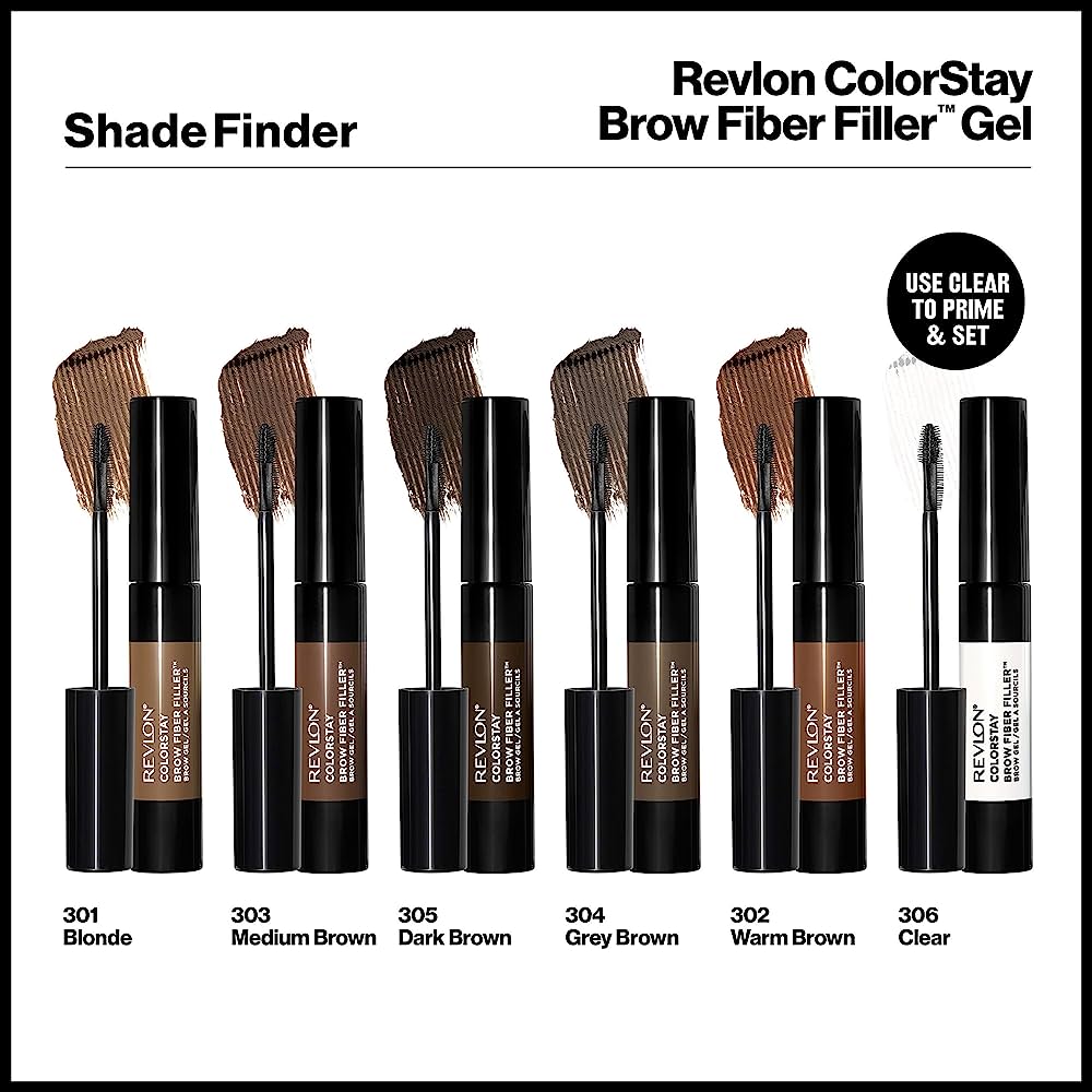 REVLON Colorstay brow fiber filler gel instant volume