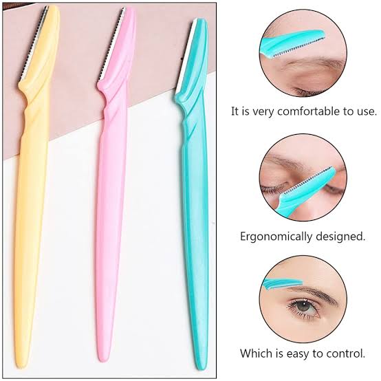 Eyebrow Razor 3pcs/set (2 packets) 6 total