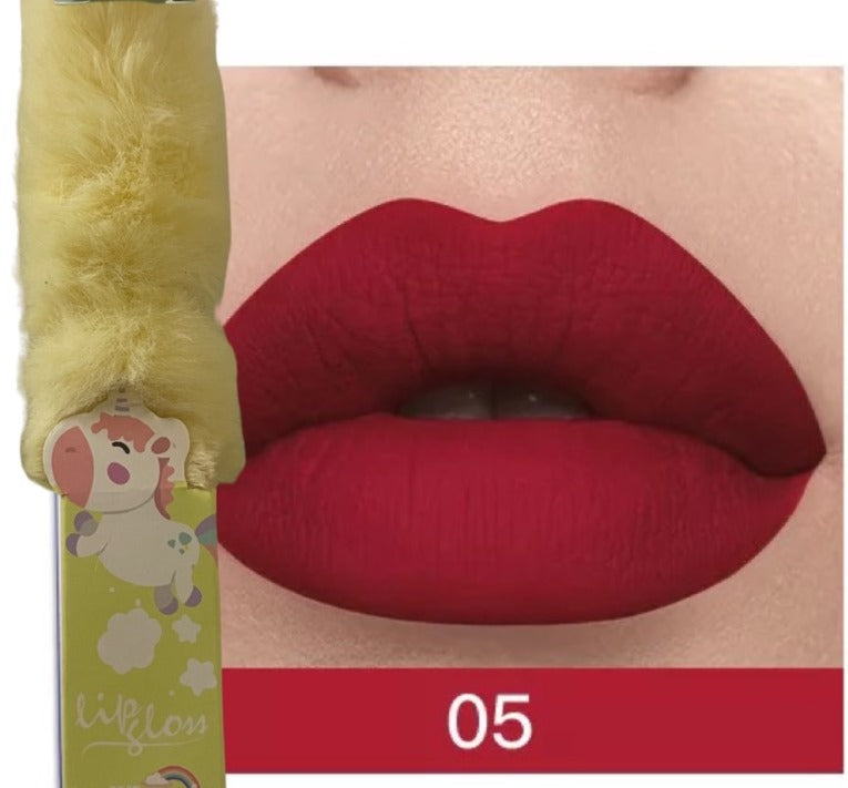 Plush Lip Gloss Velvet  Matte Finish