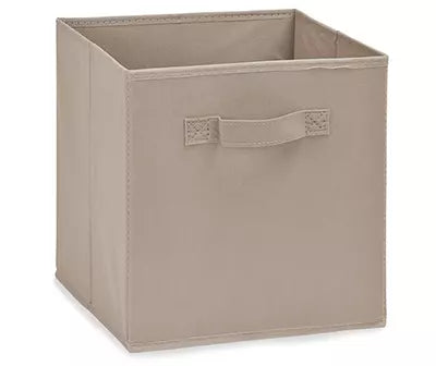 The True Living Essentials, Large Fabric Storage Bin 10.5 in X 10.5 in X 11 in